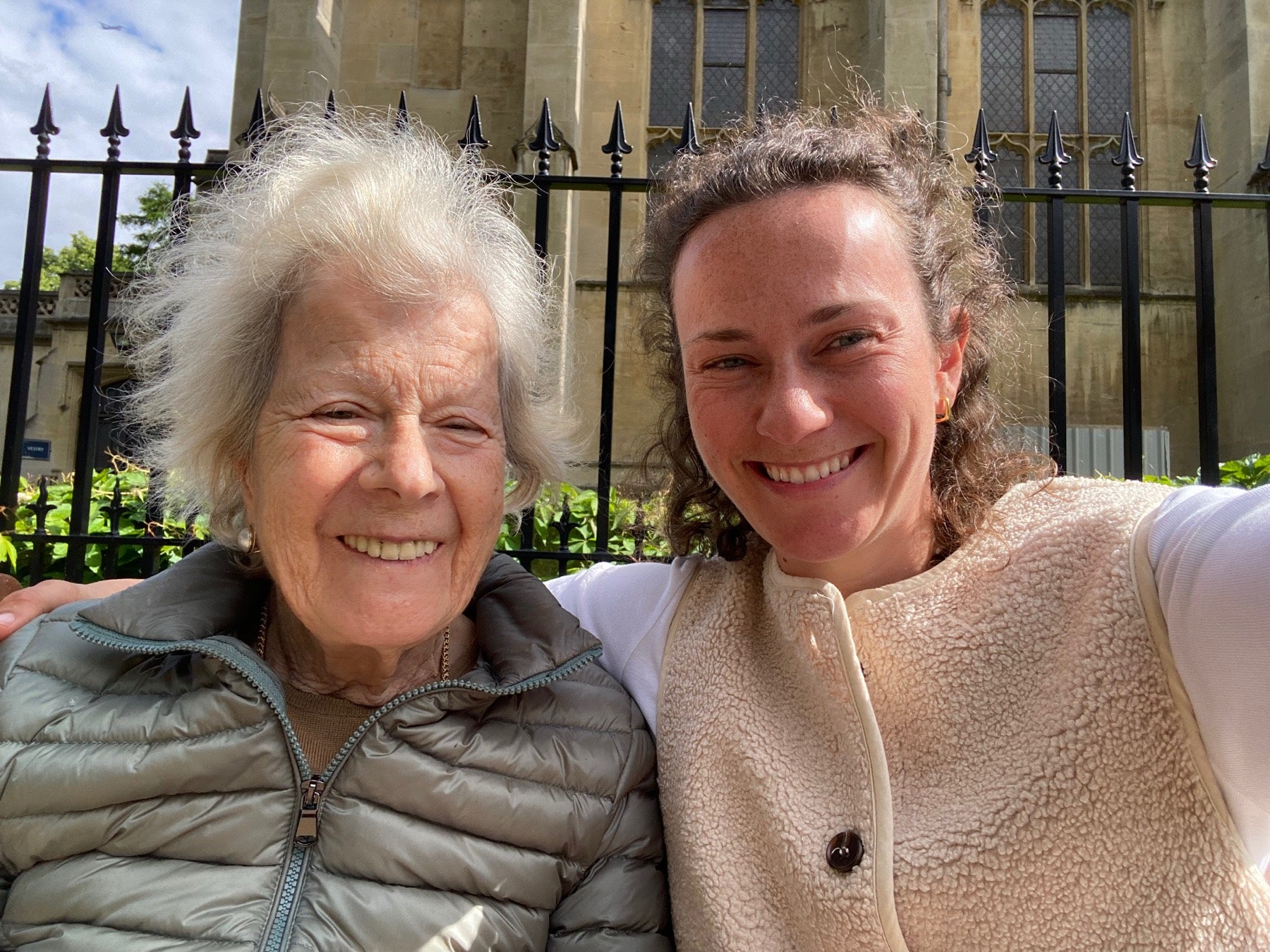 Vivette's founder with her grandmother